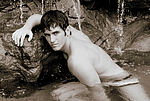 In the pond