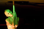 On the pole...