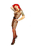 Leopard pose