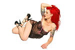 laying pose
