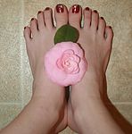 Rose and Feet