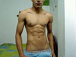 Blue underwear