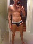 Uh Oh! Cock fell out of undies 