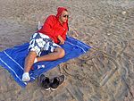 at the black sea when ths sun rises