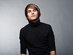 Black turtleneck.