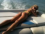 layin' out on the boat 