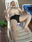 Me having a sunbath