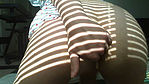 Anal sissy fingering pudding