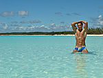 at the bahama beach