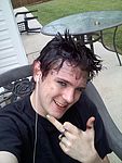 Me with black hair