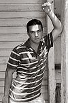 in black and white