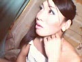 I suck my hard cock.