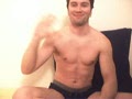 Cum on his abs