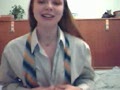 Cross dressed dildo licker
