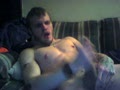 Shoot it on my abs!!