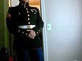Justin in Uniform with a Cumshot!